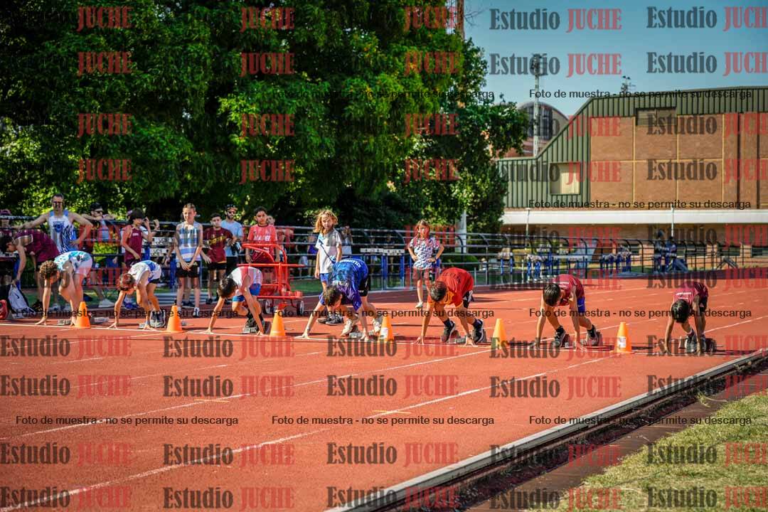 Fotos de los 50 m llanos de varones