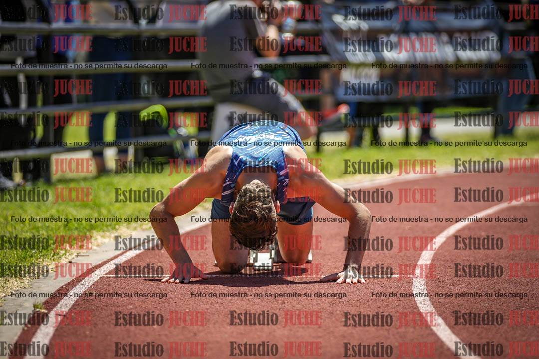 Fotos de los 400 m llanos de varones