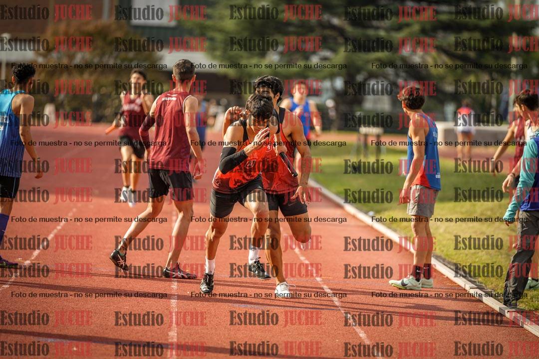 Fotos de las postas 4x400 m llanos de varones