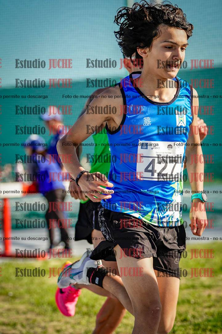 Fotos de los 1500 m llanos de varones