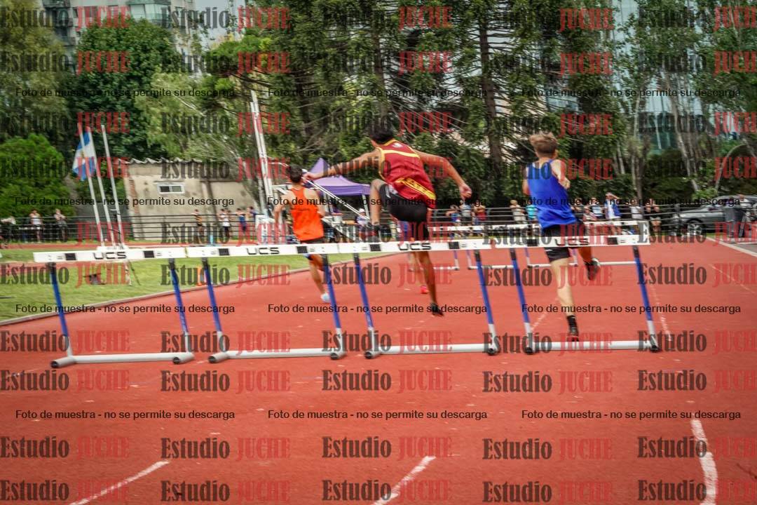 Fotos de los 400 m con vallas de varones