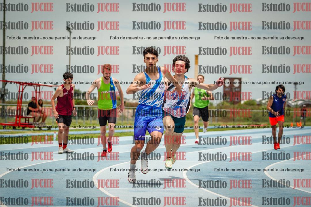 Fotos de las postas 4x200 m llanos de varones