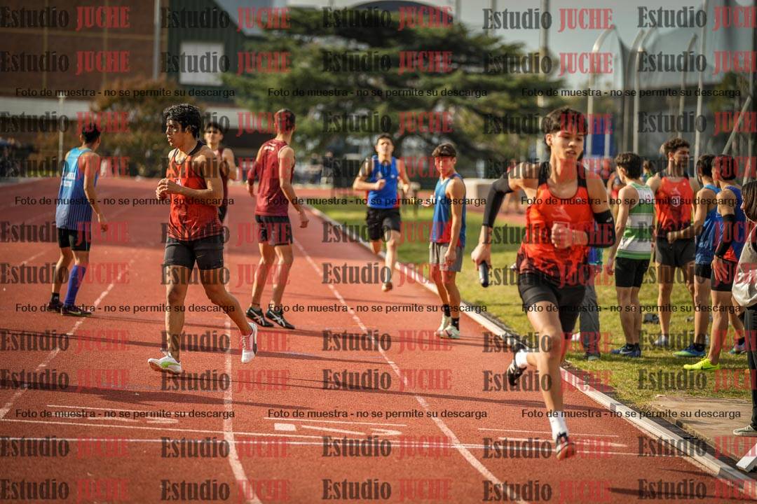 Fotos de las postas 4x400 m llanos de varones