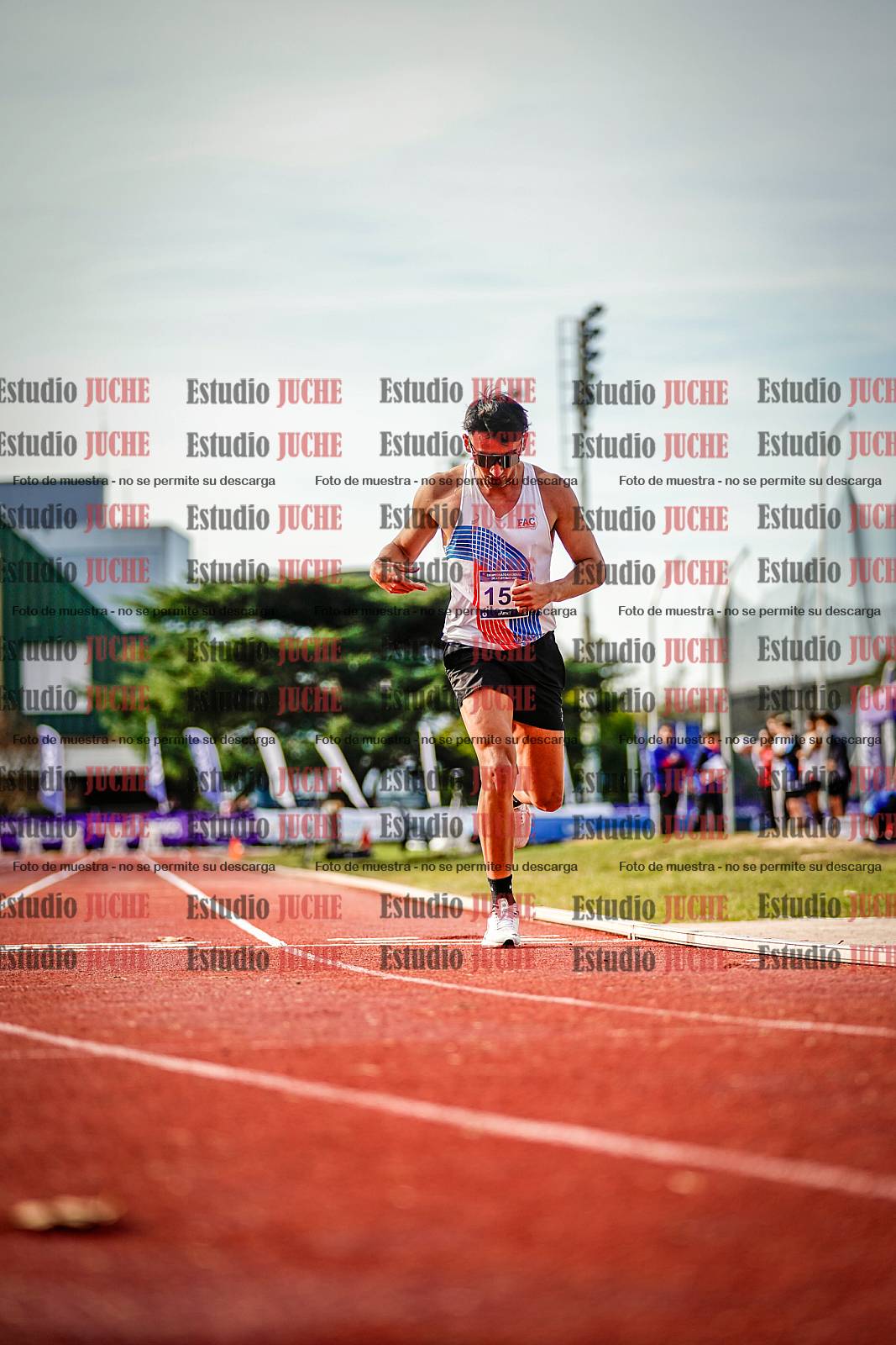Fotos de los 1500 m llanos de varones - decatlón 10