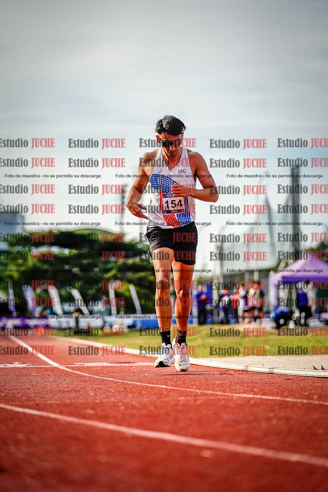 Fotos de los 1500 m llanos de varones - decatlón 10