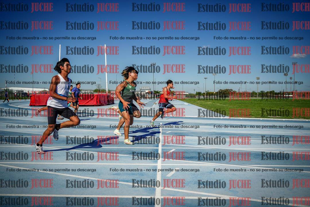 Fotos de los 150 m llanos de varones