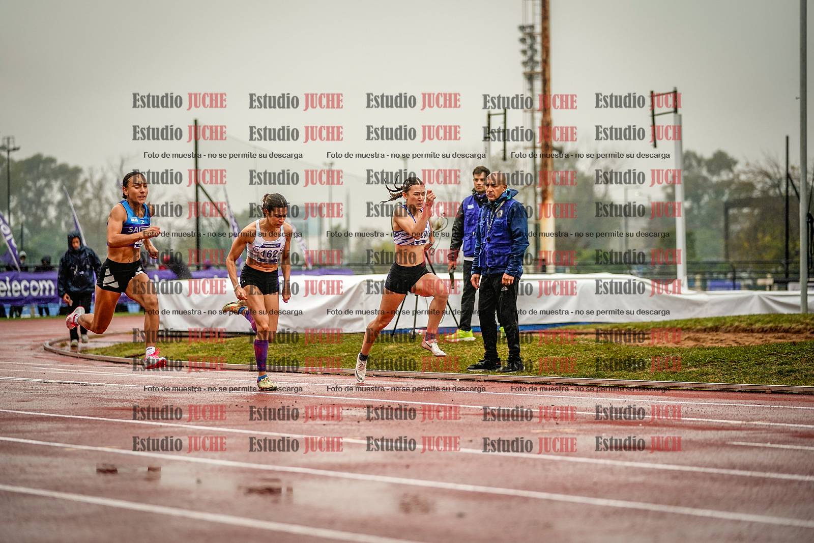 Fotos de los 100 m llanos de mujeres - FINAL