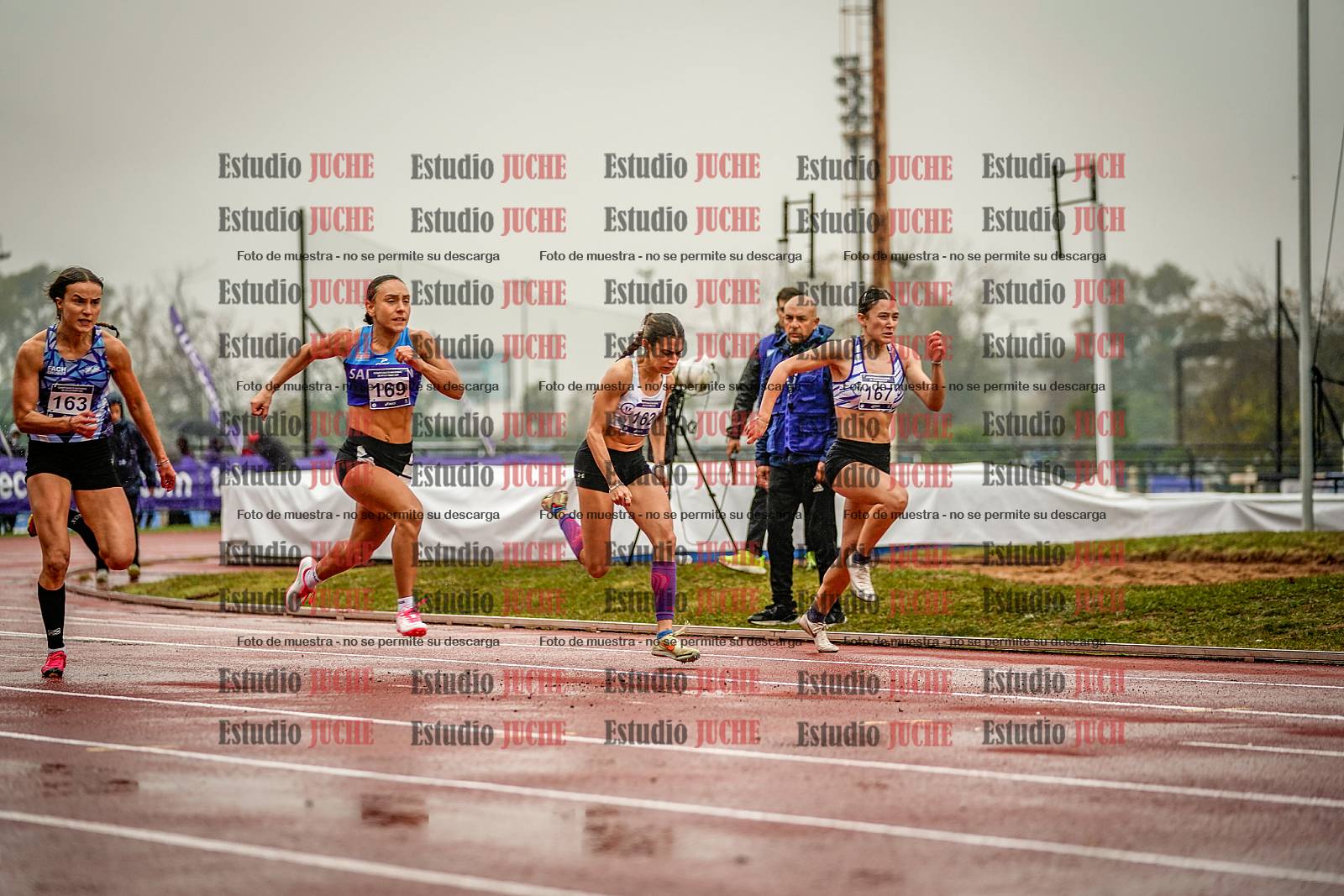 Fotos de los 100 m llanos de mujeres - FINAL