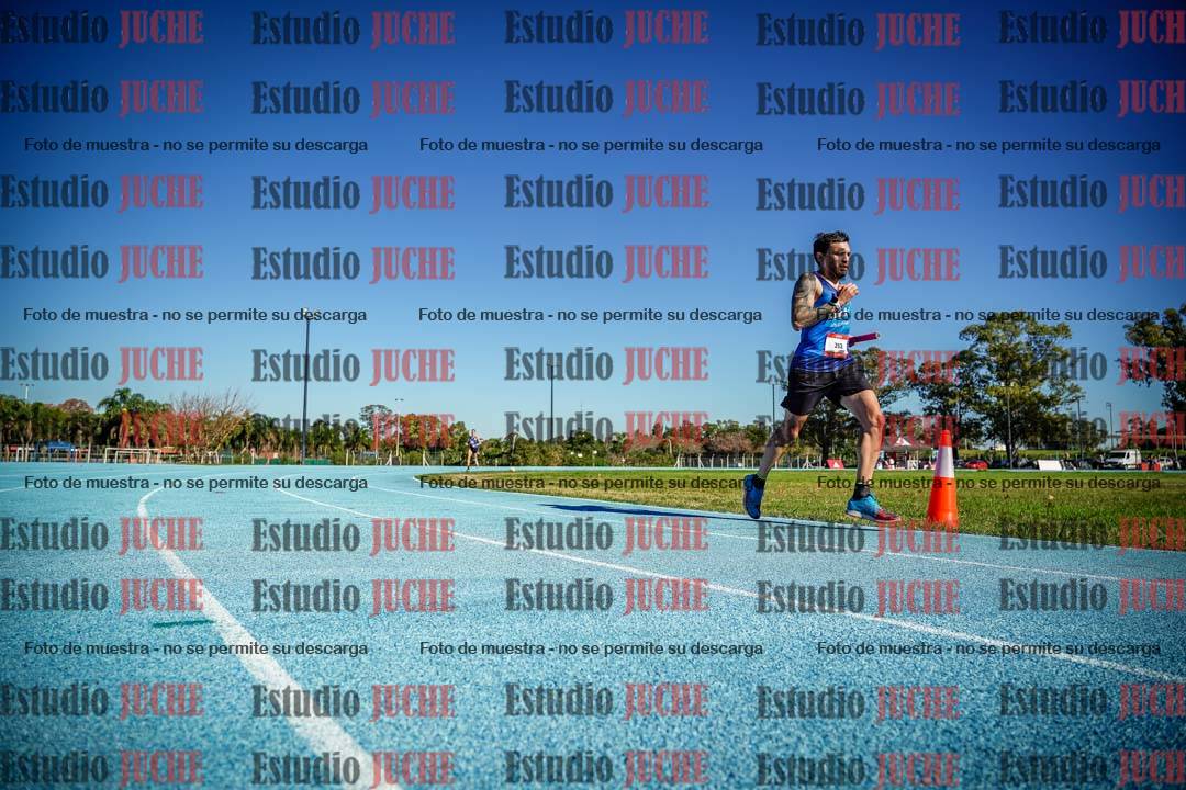 Fotos durante los relevos