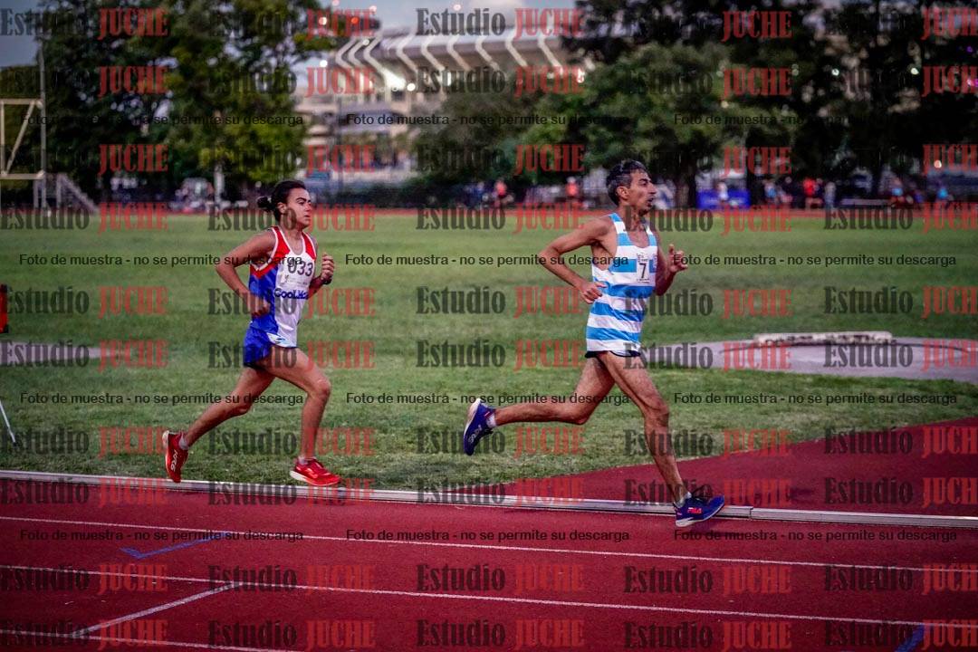 Fotos de los 1500 m llanos de varones