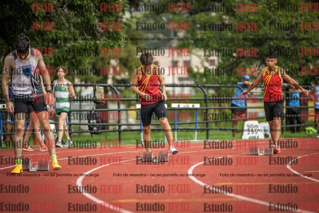 Fotos de los 200 m llanos de varones
