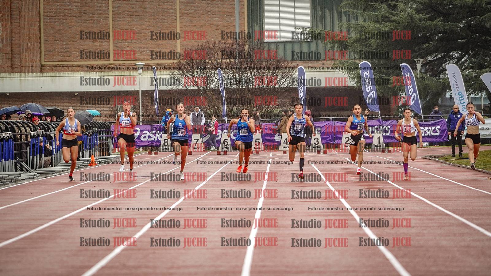 Fotos de los 100 m llanos de mujeres - FINAL