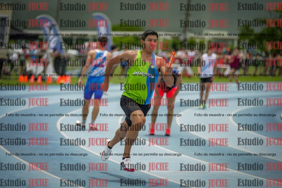 Fotos de las postas 4x200 m llanos de varones