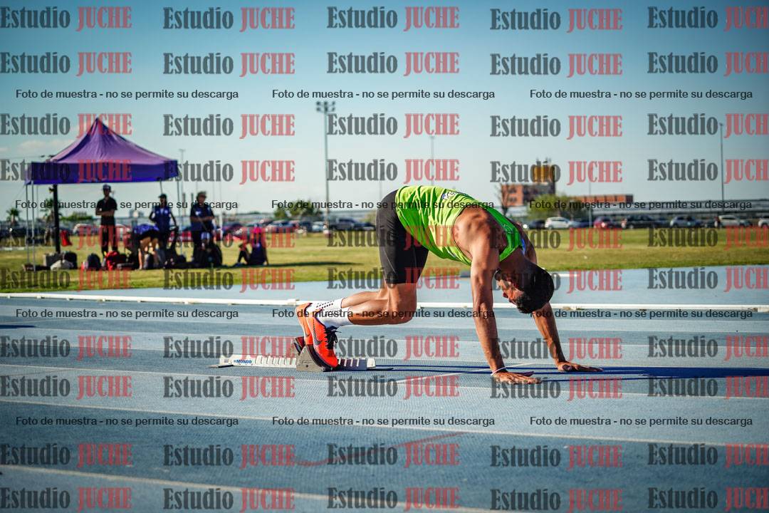 Fotos de los 400 m llanos de varones