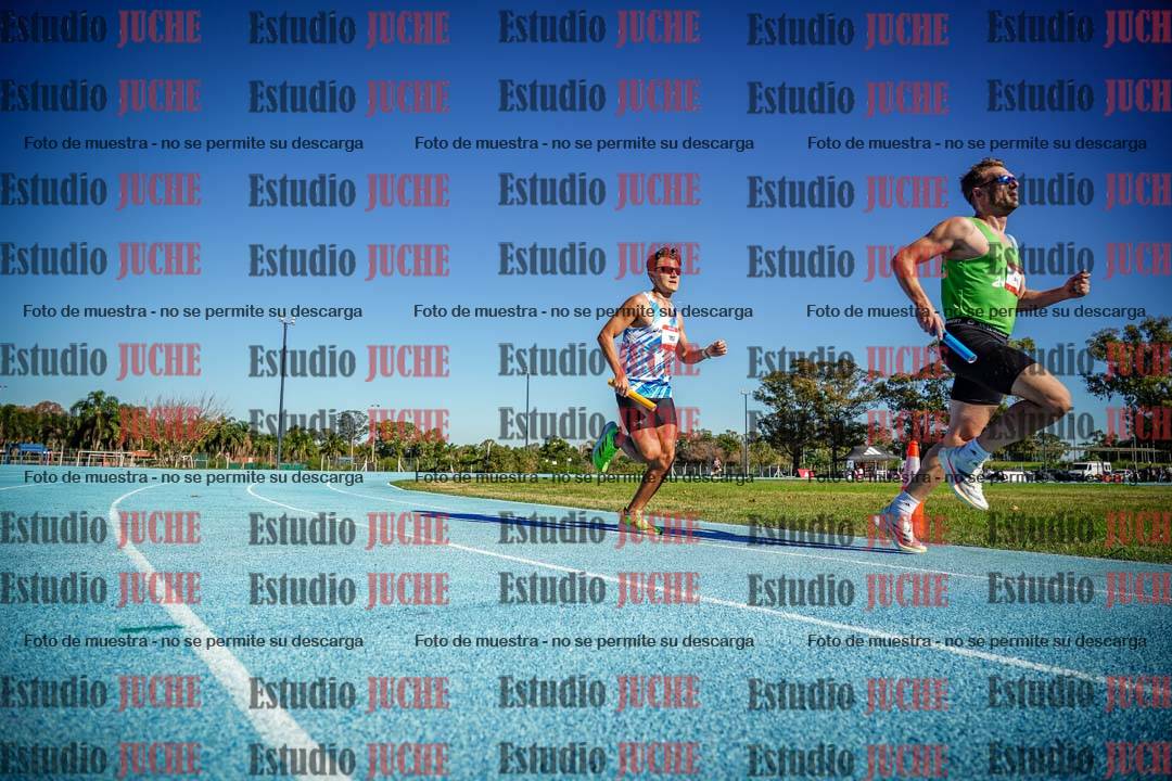 Fotos durante los relevos