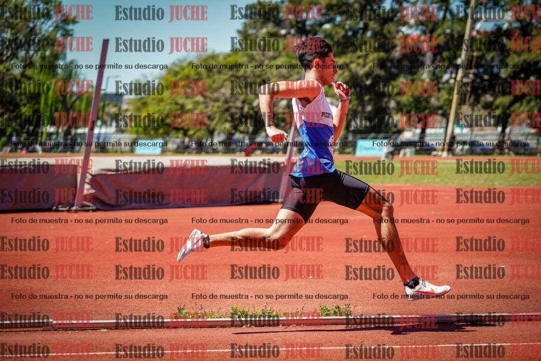 Fotos de los 400 m llanos de varones