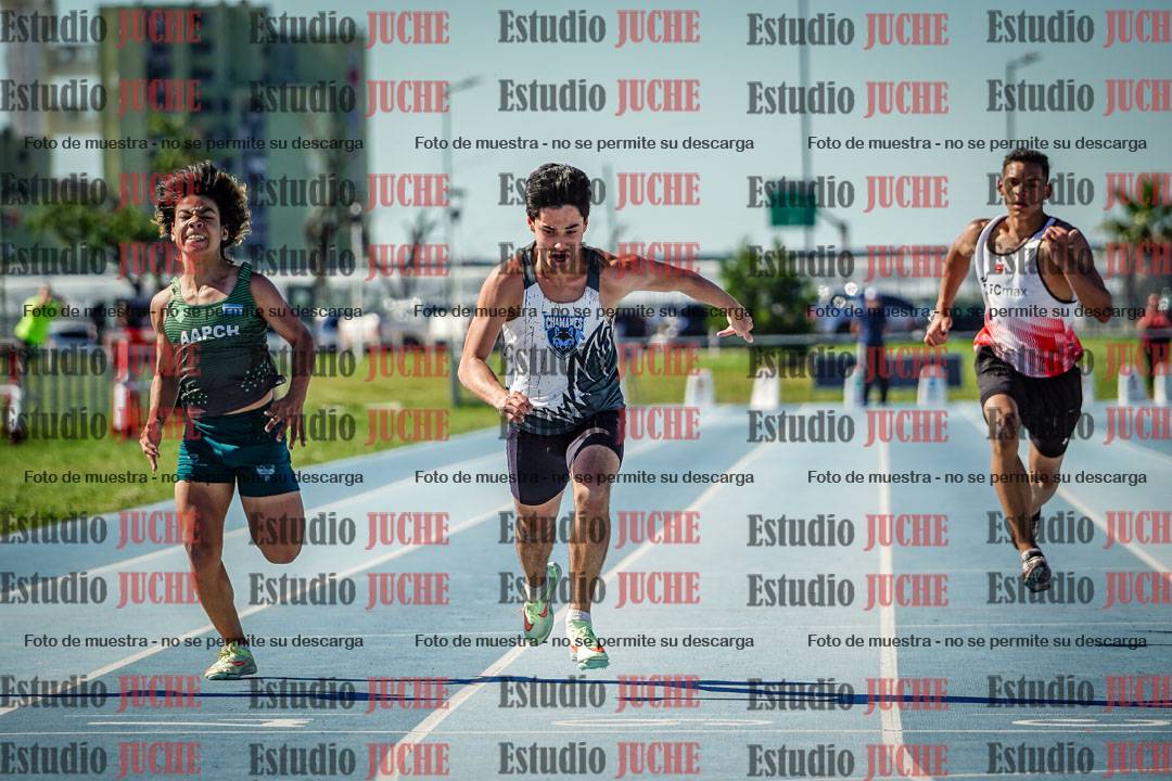 Fotos de los 150 m llanos de varones