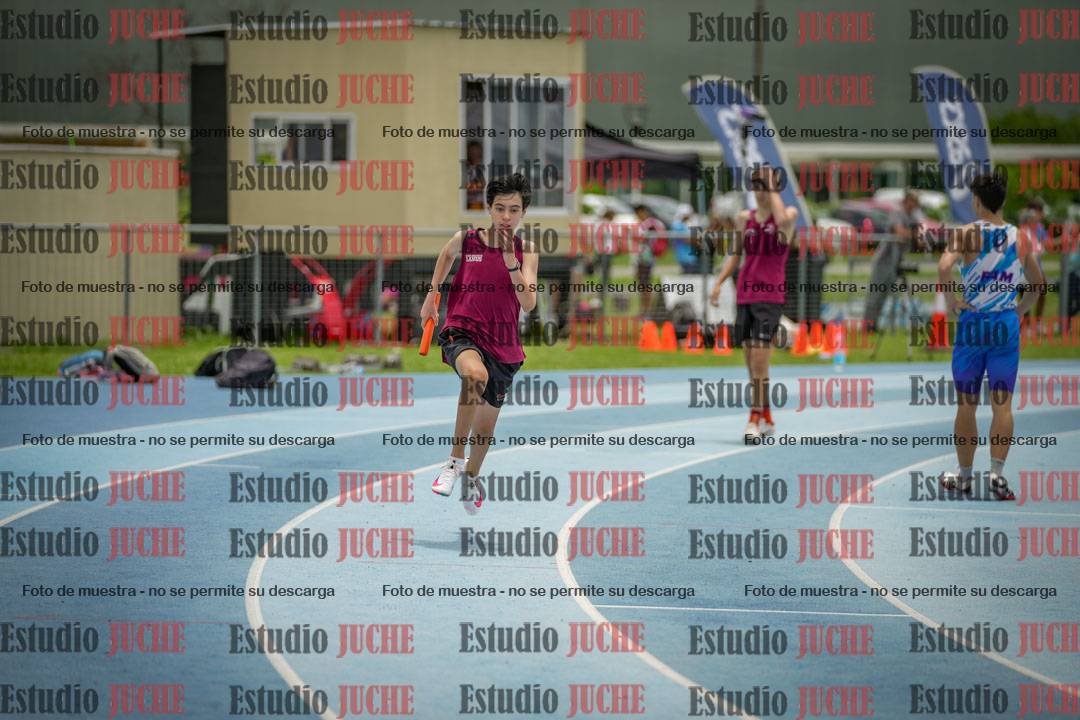 Fotos de las postas 4x200 m llanos de varones