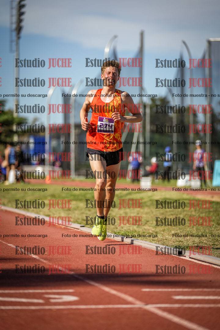 Fotos de los 5000 m llanos de varones