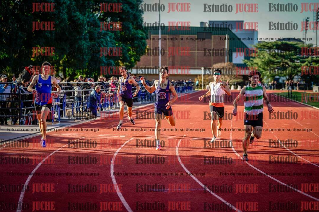Fotos de los 400 m de varones