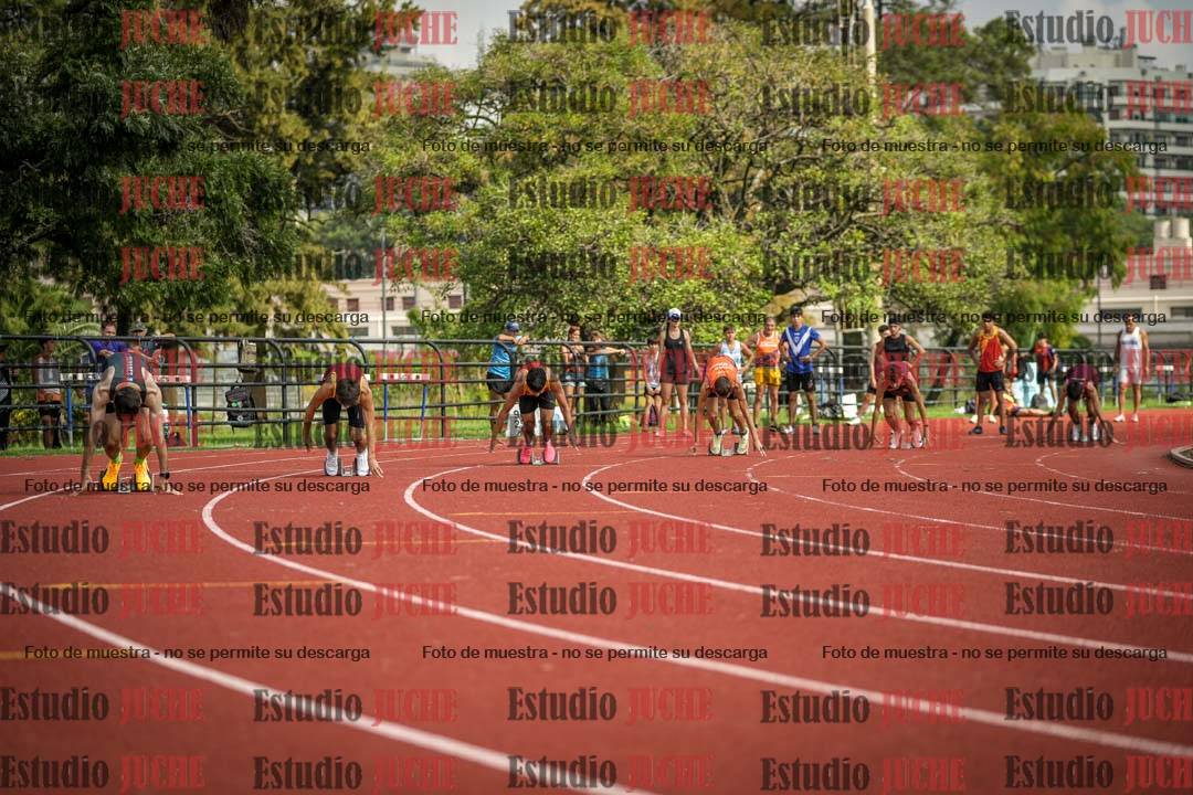 Fotos de los 200 m llanos de varones