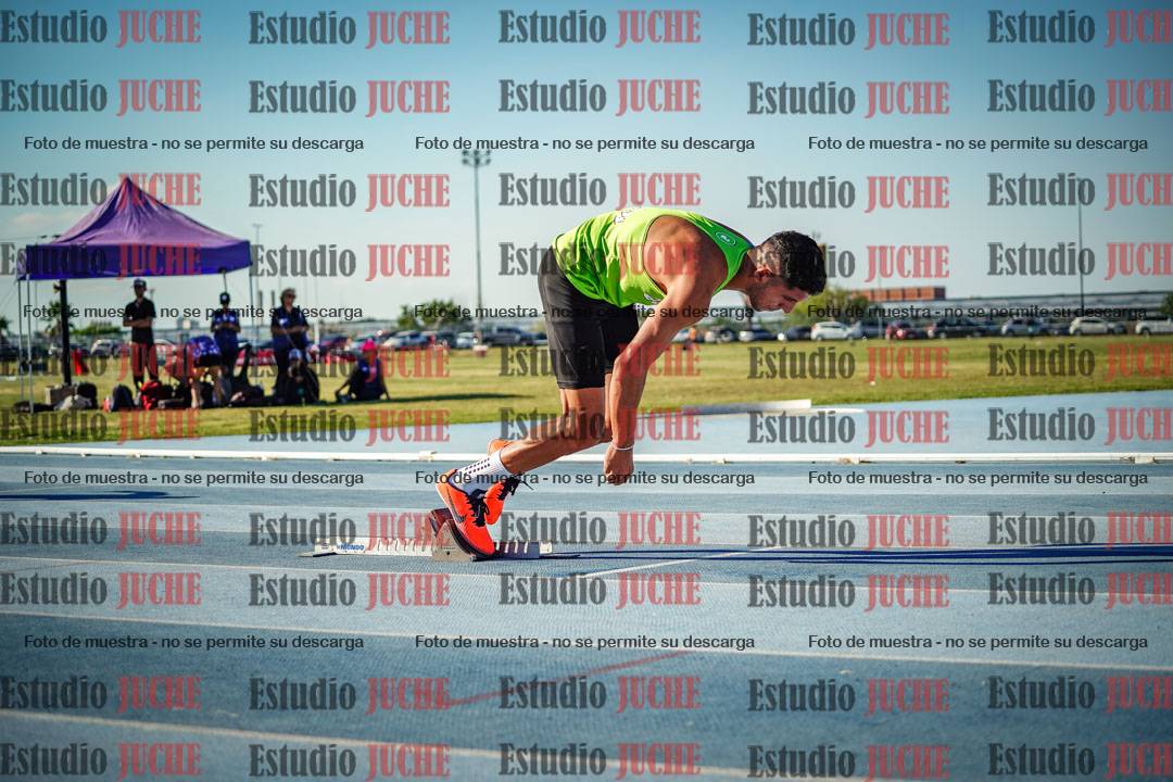 Fotos de los 400 m llanos de varones