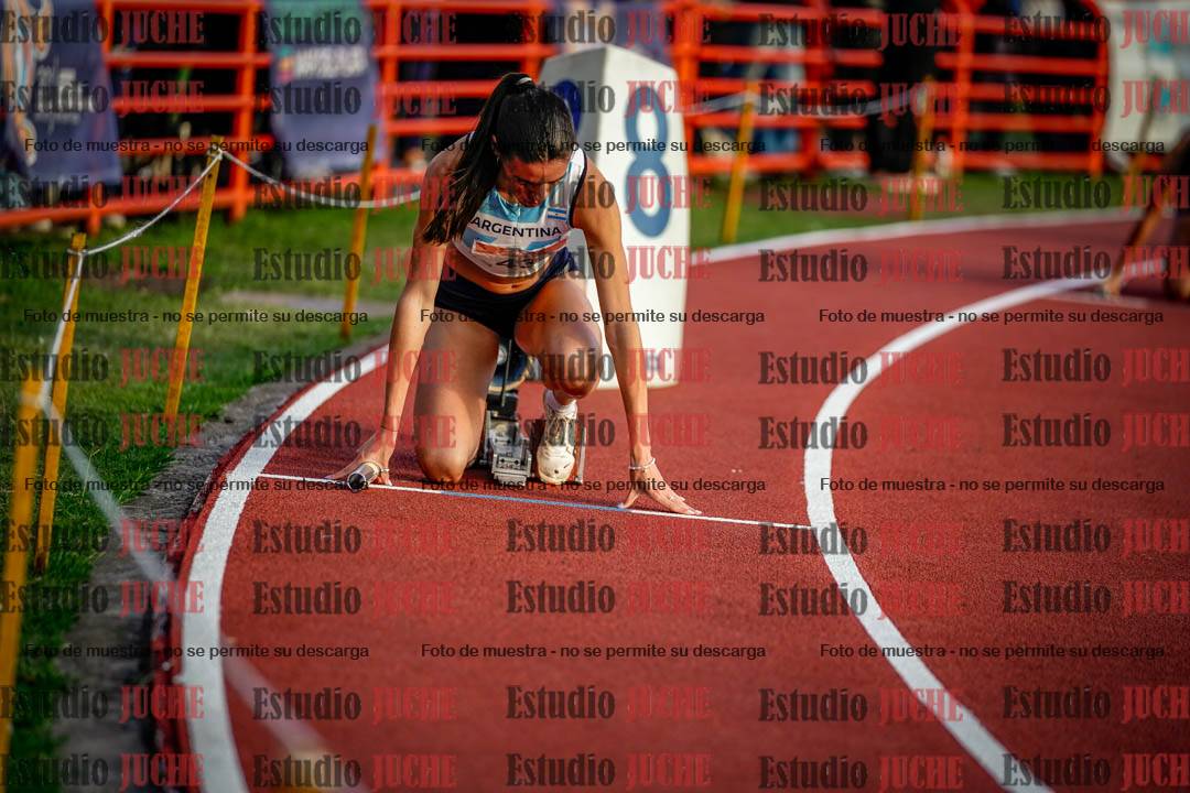 Fotos de los relevos 4x400 m de mujeres