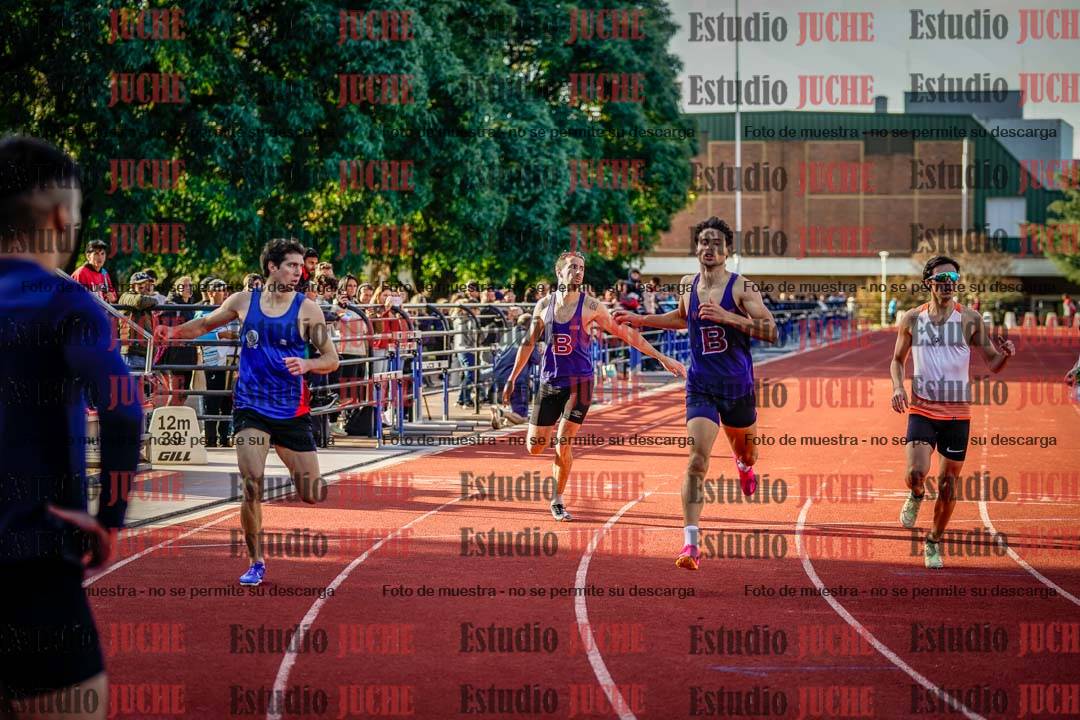 Fotos de los 400 m de varones