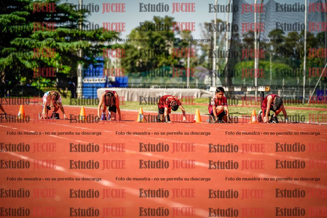 Fotos de los 50 m llanos de varones