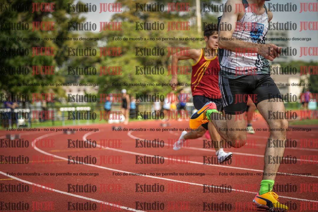 Fotos de los 200 m llanos de varones
