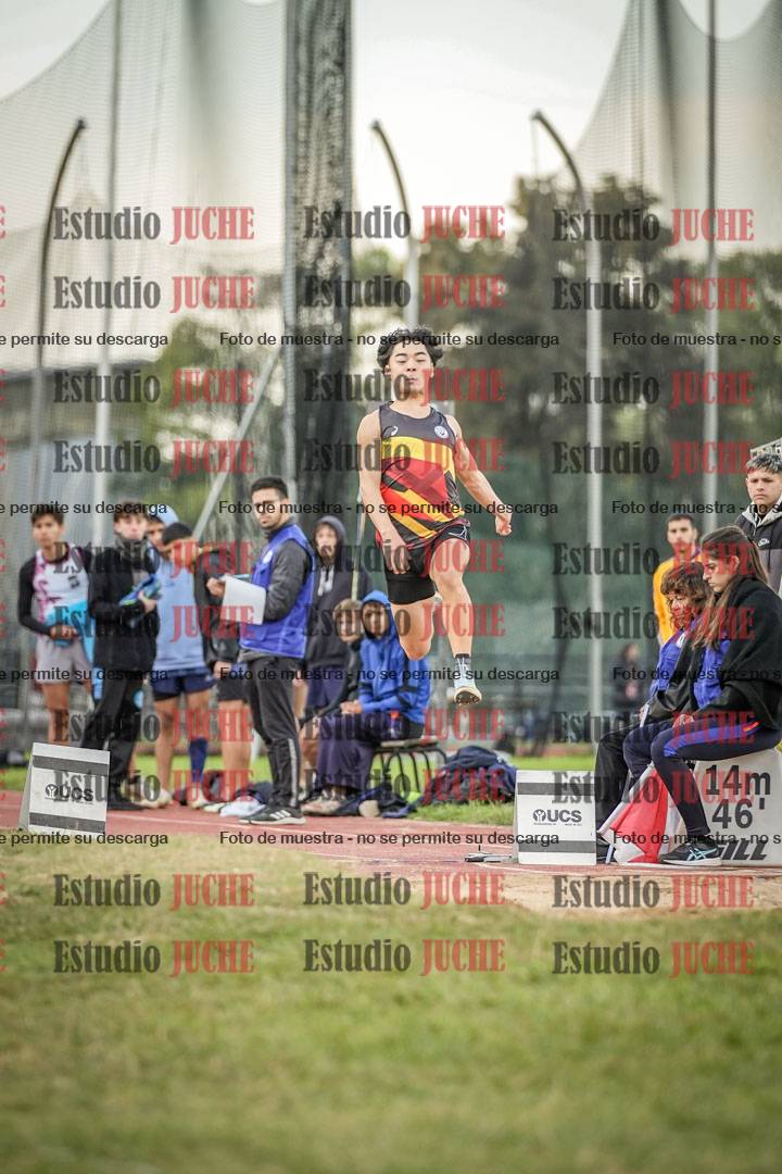 Fotos del salto en largo de varones