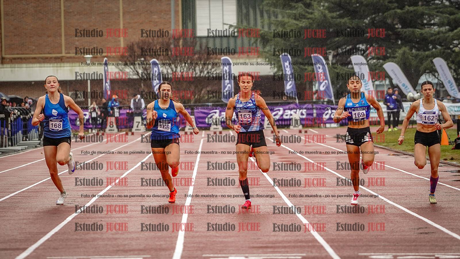 Fotos de los 100 m llanos de mujeres - FINAL
