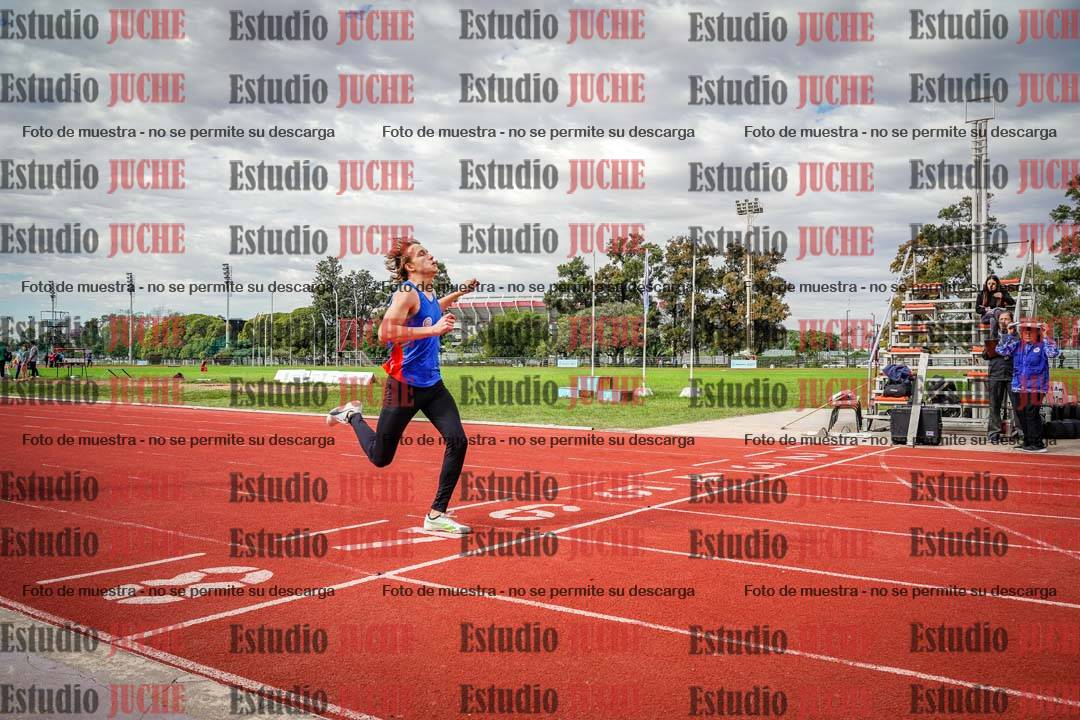 Fotos de los 400 m llanos de varones