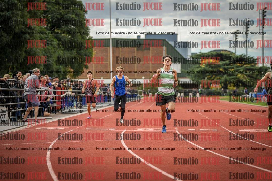 Fotos de los 400 m llanos de varones