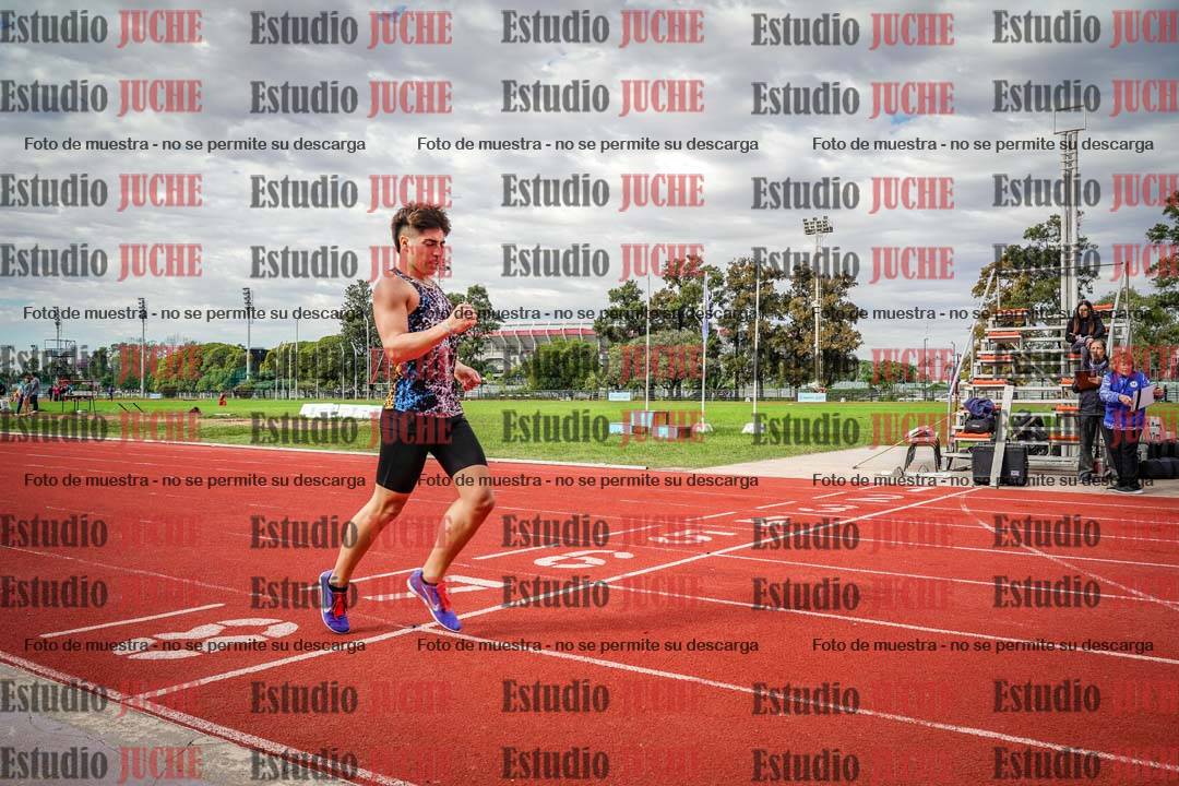 Fotos de los 400 m llanos de varones