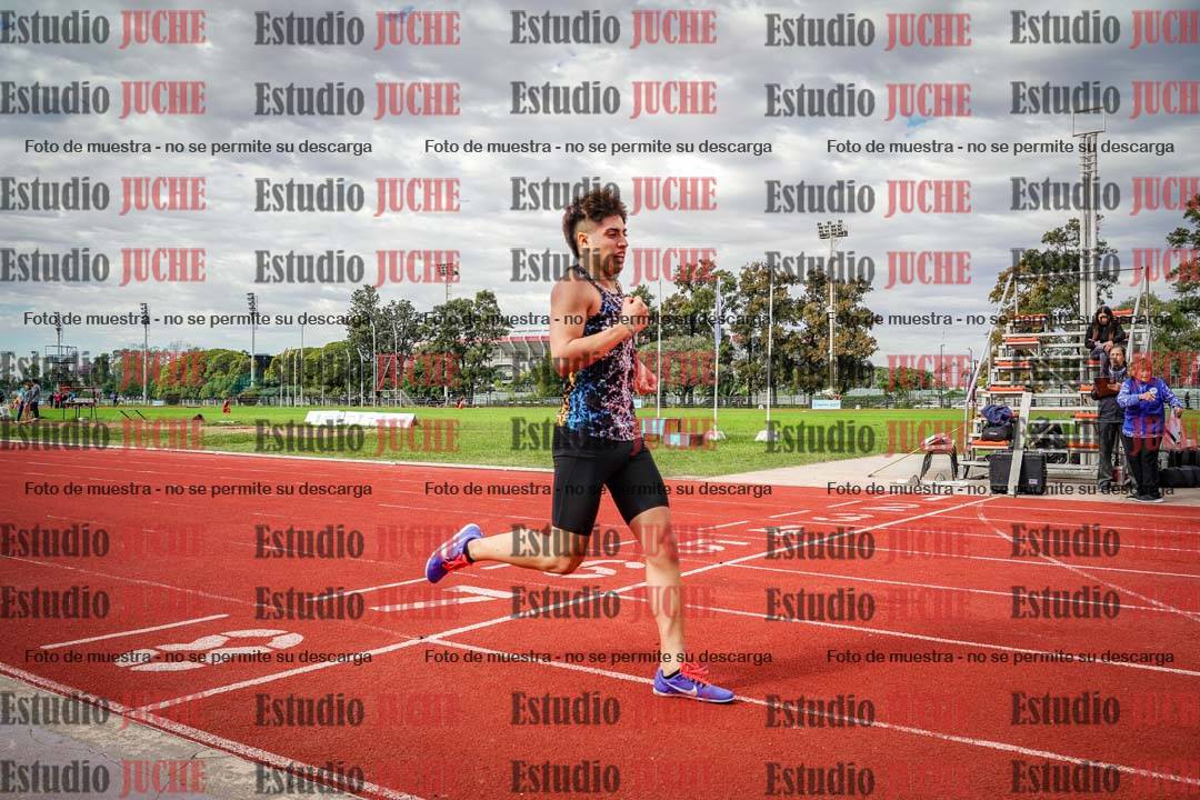 Fotos de los 400 m llanos de varones