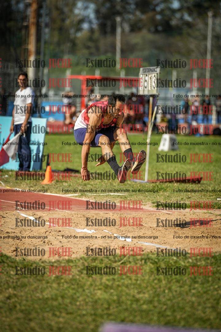 Fotos del salto triple de varones