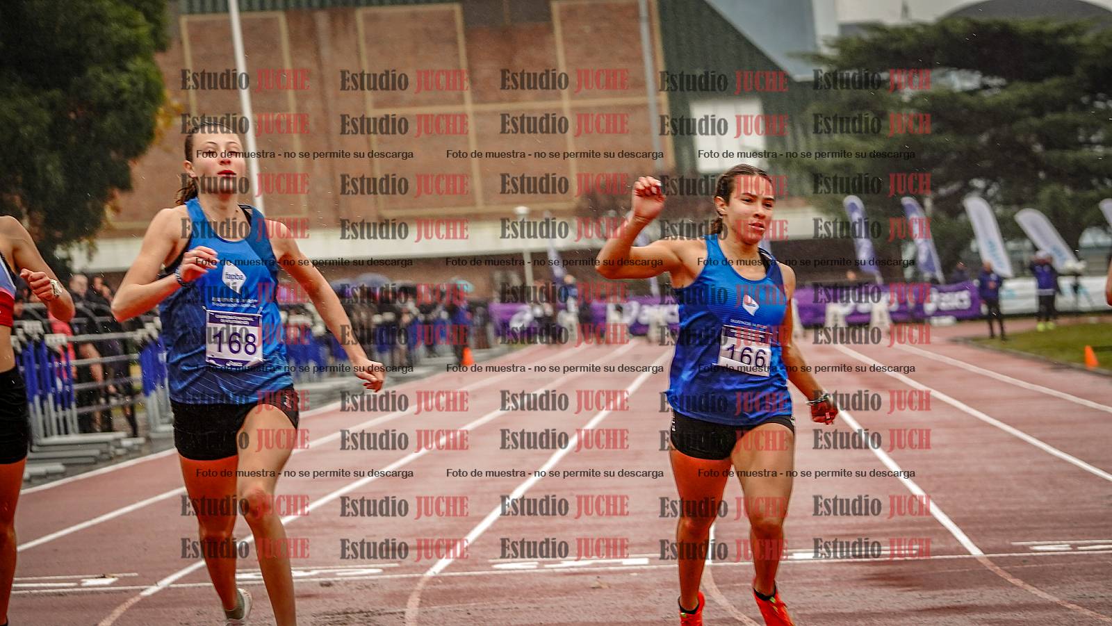 Fotos de los 100 m llanos de mujeres - FINAL