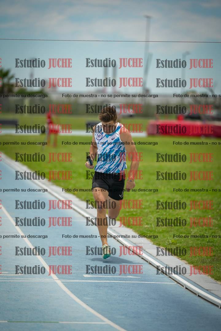 Fotos de las postas 4x200 m llanos de varones