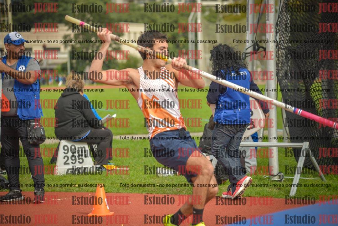 Fotos del salto con garrocha de mujeres y varones