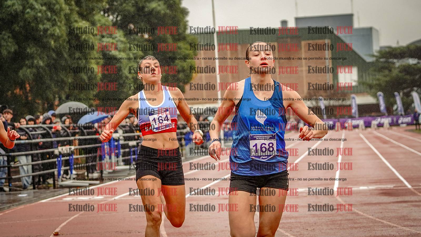 Fotos de los 100 m llanos de mujeres - FINAL