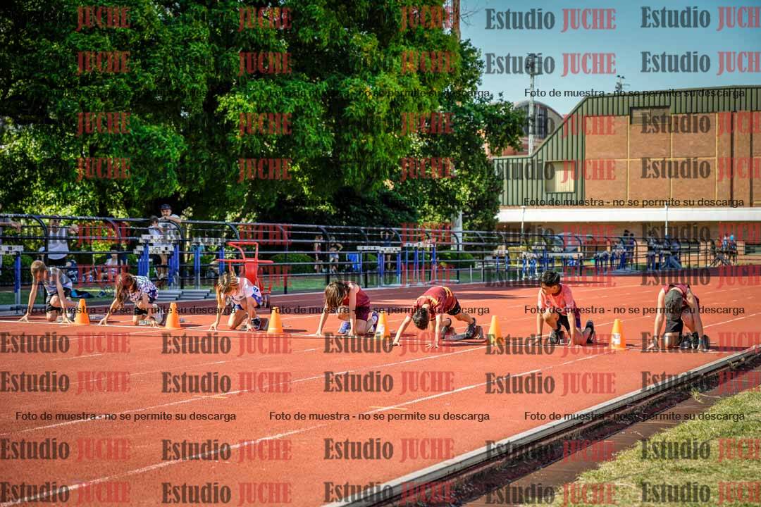 Fotos de los 50 m llanos de varones