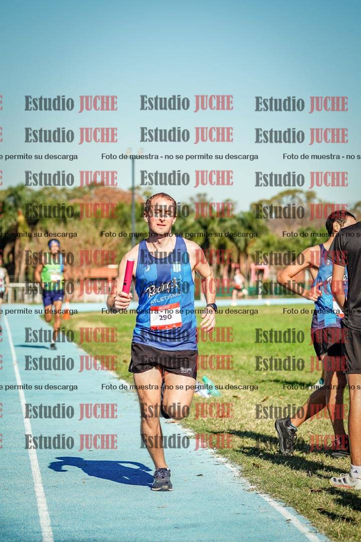 Fotos durante los relevos