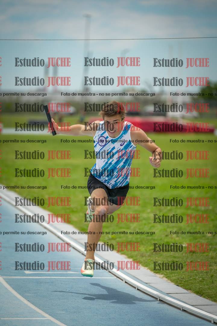 Fotos de las postas 4x200 m llanos de varones
