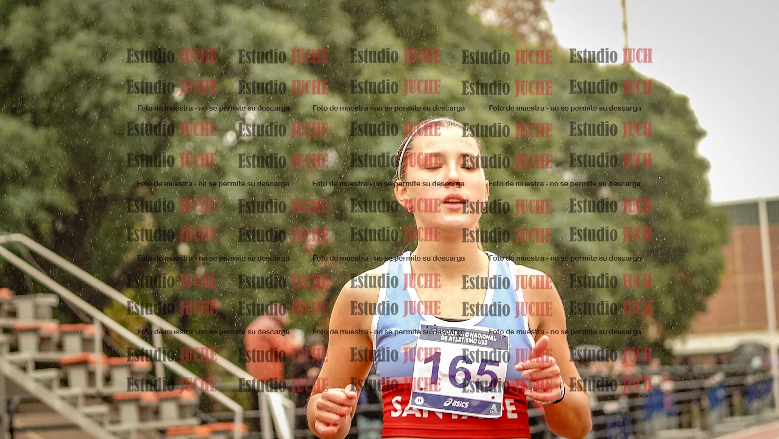 Fotos de los 100 m llanos de mujeres - FINAL