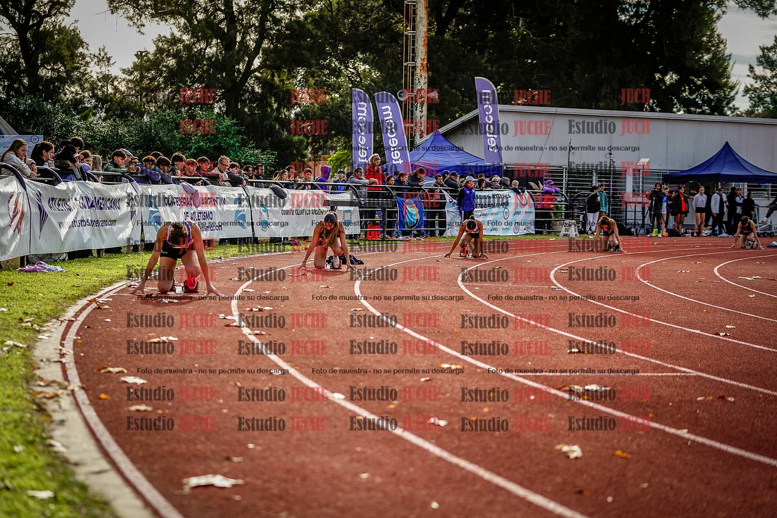 Fotos de los 400 m con vallas de mujeres