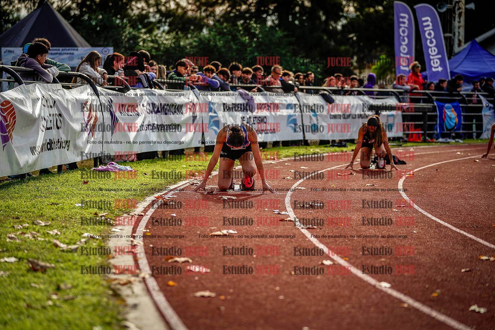 Fotos de los 400 m con vallas de mujeres