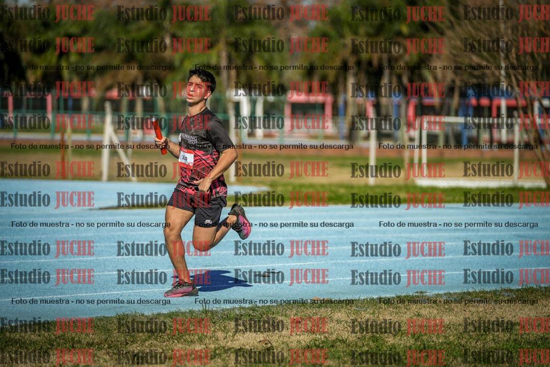 Fotos durante los relevos