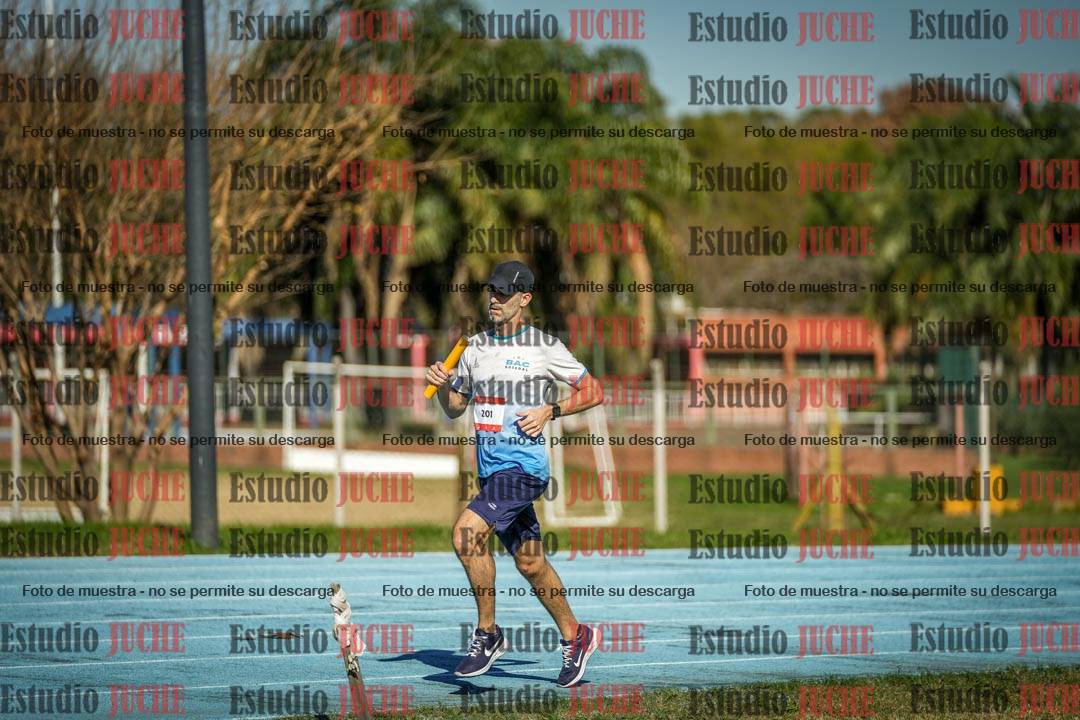 Fotos durante los relevos