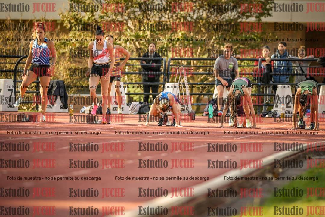 Fotos de los 100 m llanos de mujeres - FINAL